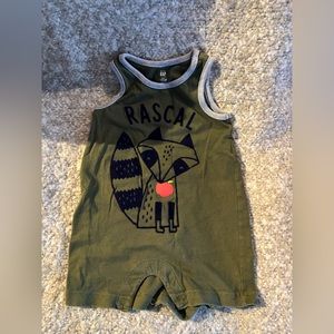 6-12 months GAP Rascal tank top onesie